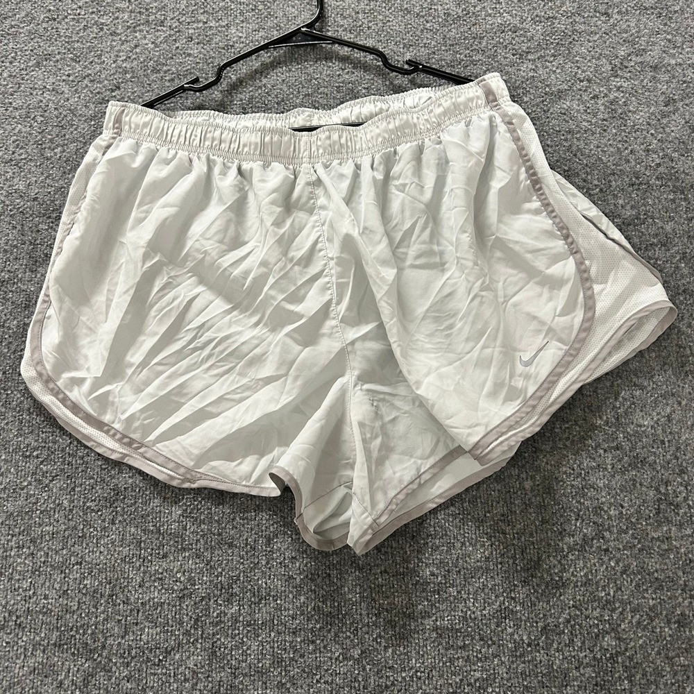 Nike Shorts Womens Size 2X Gray Dri-Fit Running Athletic Mesh Liner 52331